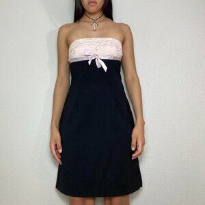 90s COQUETTE MIDI DRESS